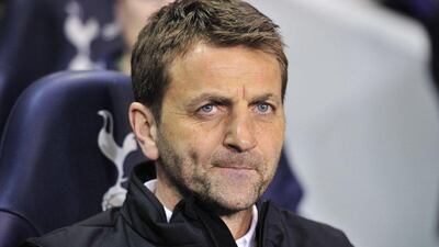 In his brief time as manager, Tim Sherwood guided Tottenham Hotspur to a sixth-place finish in the Premier League in 2013/14. Glyn Kirk / AFP