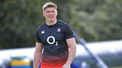 England's centre Owen Farrell will captain the side against France on Saturday. Olly Greenwood / AFP
