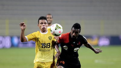 Fabio Lima, left, has been in form for Al Wasl. Jeffrey E Biteng / The National