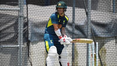 Australia's David Warner. AFP