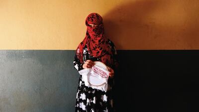 Between 2010 and last year, Maj estimates she spent close to 12 months in Afghanistan, photographing and recording the testimonies of more than 100 women at eight jails, of whom 75 appear in the book. Courtesy of Daylight Books