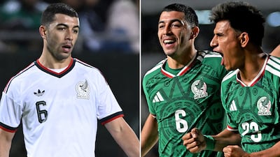Mexico's vibrant World Cup kits. photos: AFP