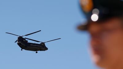 A CH-47 Chinook. Boeing is fine tuning its approach to its bid for German defence contract. EPA
