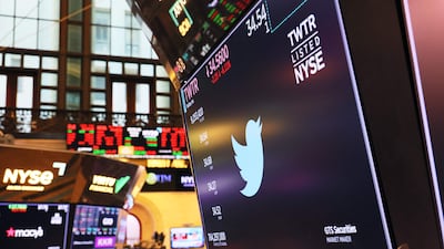 In April, Twitter entered an agreement to be acquired by an entity wholly owned by Elon Musk for $54.2 per share in cash. Last week, Twitter's stock declined, from more than $50 a share when the deal was announced in April, to as low as $32.55. Getty