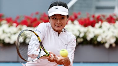 Alexandra Eala is ranked No 58 in the world by the WTA. EPA