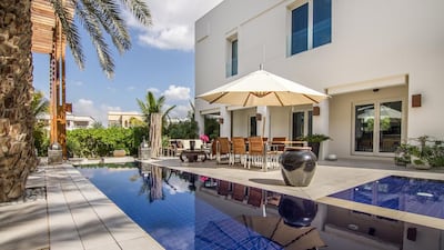 The villa's central space features a 25-metre infinity pool. Courtesy Luxhabitat