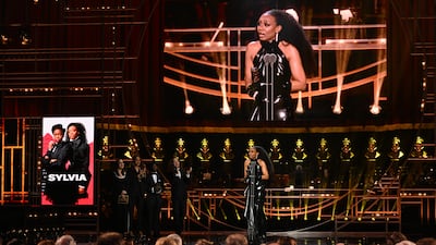 Beverley Knight wins the Best Actress in a Supporting Role in a Musical award for 'Sylvia' at The Olivier Awards 2023 at the Royal Albert Hall in London. Getty Images