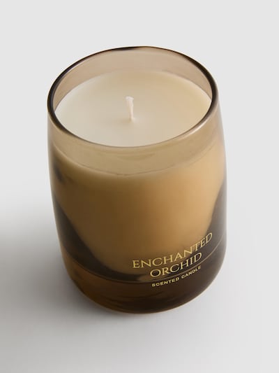 Enchanted Orchid scented candle available at Primark. Photo: Primark