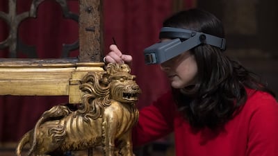 Experts debate about when the chair was first used to crown a monarch: It had featured in coronation ceremonies since 1308 but the first confirmed use was to crown Henry IV in 1399