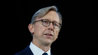 Brian Hook, the US special representative for Iran, said the US wants a new deal to replace the agreement between Tehran and world powers signed by Barack Obama in 2015. AP