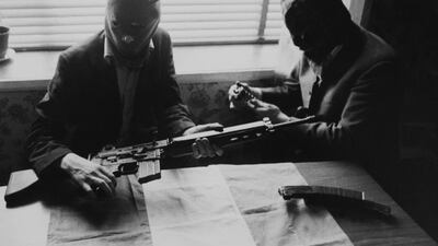 Members of the IRA in Ulster in June 1972. The group and the British state eventually negotiated the Good Friday Agreement. Keystone-France / Gamma-Keystone via Getty Images