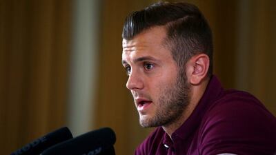 England's Jack Wilshere talks to media on Thursday ahead of England's Euro 2016 qualifying match against Slovenia. Charlie Crowhurst / Getty Images / June 11, 2015