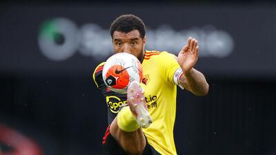 Watford's Troy Deeney in action. Reuters