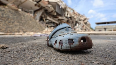 US estimates suggest up to 100,000 people could have been killed in the disaster. Getty Images