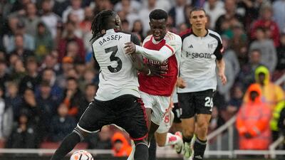 Calvin Bassey 7: Booked for time-wasting just after half-time and picked up second yellow seven minutes from time for foul on Nketiah. Shame, as former Ajax man actually had very good game. Injured on ground when Arsenal took lead much to frustration of manager Silva who felt play should have been stopped for a foul. AP
