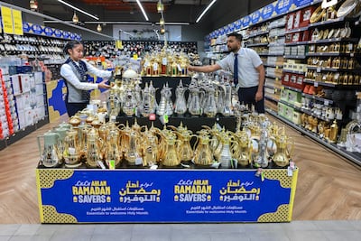 Ramadan is an important part of the annual retail calendar. Victor Besa / The National