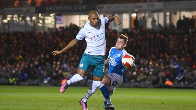 Fernandinho - 6, Didn’t track Fuchs’ run for the chance and had a big collision with Steven Benda. Was booked after a coming together with Szmodics. Played a great ball to Riyad Mahrez that deserved a better finish. Getty