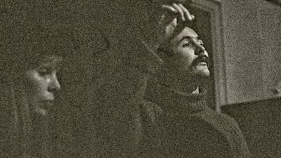 Crosby with Joni Mitchell. He was known for hits including Guinnevere and Long Time Gone, written in 1969, the night after the assassination of Robert Kennedy. Getty Images