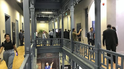 A view of the museum from the second floor. Courtesy Walt Curnow