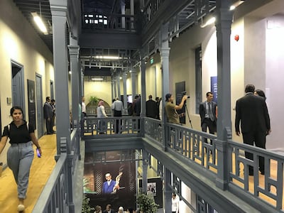 A view of the museum from the second floor. Courtesy Walt Curnow