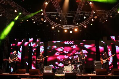 Autostrad perform at Step Music Festival at Dubai International Marine Club Navin Khianey for The National