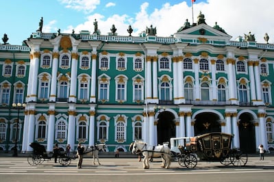 The Winter Palace in St. Petersburg