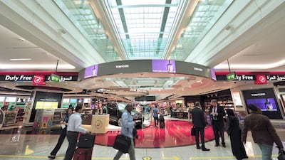 Dubai Duty Free in Concourse A at Dubai International Airport. December 19 will be Emirates' busiest day of the year. Courtesy Emirates Airline