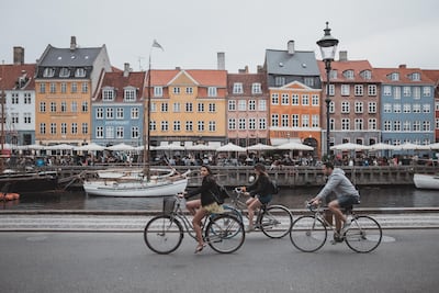 Copenhagen is the world's most cycle-friendly city. Unsplash