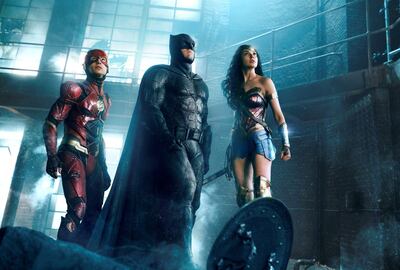 A scene from the 2017 film Justice League. Courtesy Warner Bros. Pictures