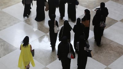 Even the traditional abaya has not escaped the demands of fashion. (Kamran Jebreili / AP)