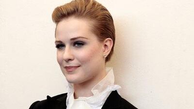 Evan Rachel Wood.