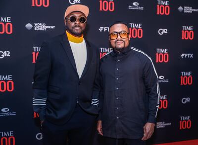 Will.i.am and Apl.de.ap at the red carpet of the Time 100 Gala and Impact Awards. Victor Besa / The National