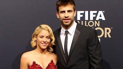 Shakira and Gerard Pique have welcomed a baby boy. Scott Heavey / Getty Images