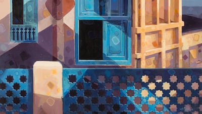 From the Impressionism series 9, 1992, Oil on canvas