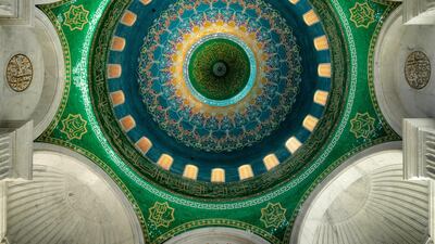 The Bibi-Heybat mosque in Baku, Azerbaijan.