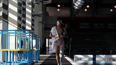 Jensen is currently in Australia, contesting the Devonport ITU Paratriathlon World Cup. Chris Whiteoak / The National