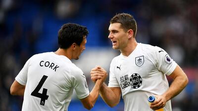 Burnley 2 Huddersfield Town 0. Why? Burnley are another side who have put a slow start behind them to flourish and with Sam Vokes, pictured, and Ashley Barnes back among the goals they should be too good for struggling Huddersfield. Getty Images