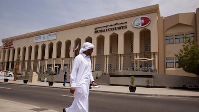 Dubai Courts in Dubai. Christopher Pike / The National
