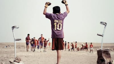 A scene from the acclaimed Enjaaz supported film Baghdad Messi by Sahim Omar Kalifa. Courtesy of Image Nation Abu Dhabi
