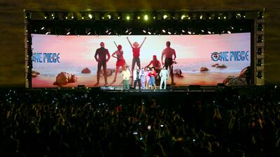 The cast of Netflix's live-action One Piece