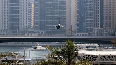 The zip line reopened on Wednesday, June 3. Chris Whiteoak / The National