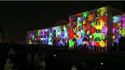 The Sharjah Light Festival 2011, aimed at drawing the attention of the world's tourists, opens brightly at Al Qasba last night.