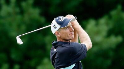 Jim Furyk - age: 44; Ryder experience: 1997, '99, '02, '04, '06, '08, '10, '12; Ryder record: 9-17-4. Season highlights: Born five weeks before Mickelson, they have been Ryder fixtures for most of two decades, which is not necessarily good news. Where Mickelson ranks first in US Ryder losses, Furyk is tied for second. Furyk’s loss in singles in 2012, losing the last two holes, was critical to the European victory. Has failed to win the past seven times he has held the 54-hole lead on the PGA Tour. (Photo: Jim Rogash / Getty Images / AFP)