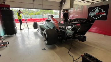 Five teams will compete using identical cars based on the Dallara SF23. Photo: Faisal Al Zaabi