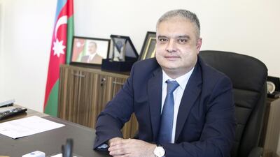 Consul general Parviz Ismayilzada says the links between Azerbaijan and the UAE are stronger than ever. Reem Mohammed / The National