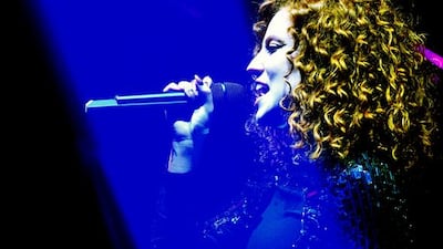 Jess Glynne performs on stage at Alexandra Palace on March 13, 2015 in London, Gus Stewart / Redferns via Getty Images