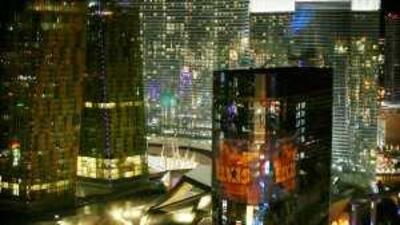 Aria, the most lavish and expensive hotel and casino to be built on the Las Vegas Strip, threw open its doors to the public this week amid some of the harshest US economic conditions in decades.