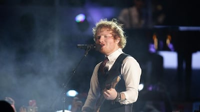 Ed Sheeran faces a lawsuit for more than $20 million over his hit Photograph. AP Photo