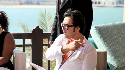 Abu Dhabi-based filmmaker Faraz Waqar, above, won Best Short Film/Video at the Hum TV Awards in Dubai for 9:11 am. Courtesy Faraz Waqar