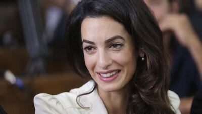 Amal Clooney. Amr Nabil / AP